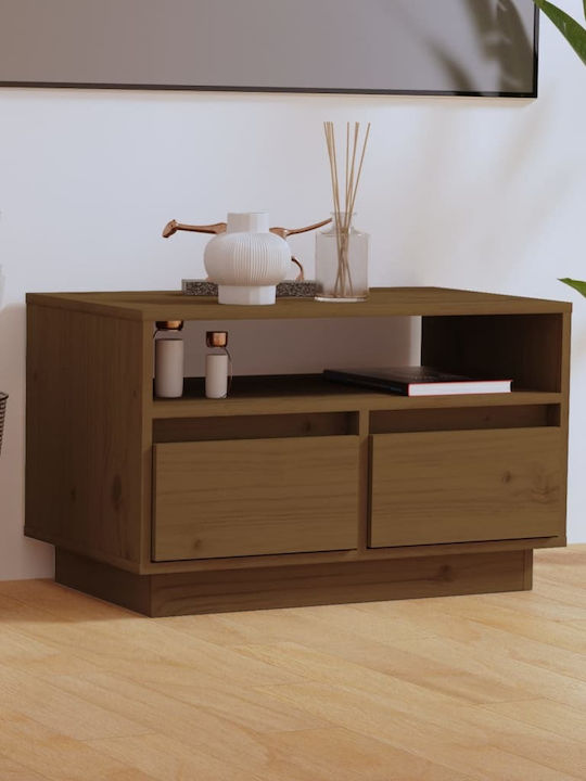 TV-Ständer Braune Melaminholz M60xT35xH37cm
