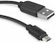 SBS 2m Regular USB 2.0 to micro USB Cable (TECABLEMICRO2K)