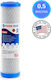 Purewater Countertop and Under Sink Water Filter Replacement made of Activated Carbon 10" CV2510 0.5 μm