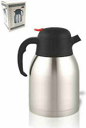 Homestyle Krug Thermosflasche Rostfreier Stahl Silber 1.2lt mit Handgriff 812001