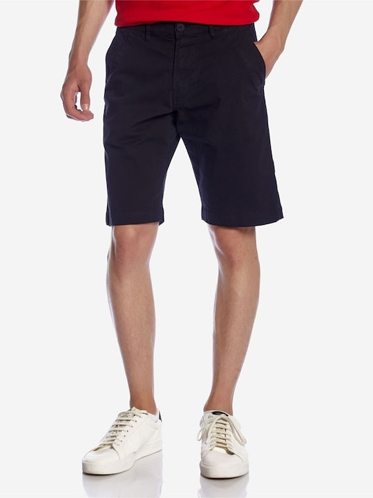 Brokers Jeans Ανδρική Βερμούδα Chino Μαύρη