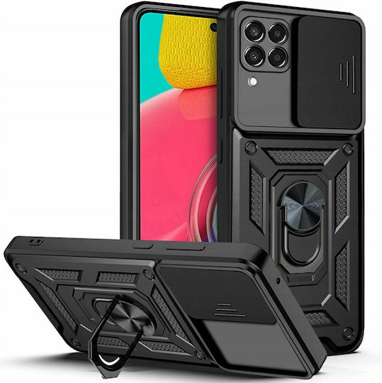 Tech-Protect Camshield Pro Задна Корица Пластмасова Черна Galaxy M53 5G