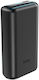 Hoco Q1A Kraft Power Bank 20000mAh 22.5W with USB-A Port and USB-C Port Power Delivery / Quick Charge 3.0 Black