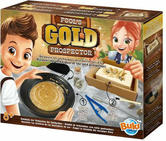 Buki Gold prospector STEM Joc Educațional Cristale pentru 8+ ani Ani