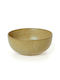 Cryspo Trio Cereal Serving Bowl Round made of Porcelain Sandy with Diameter 16cm