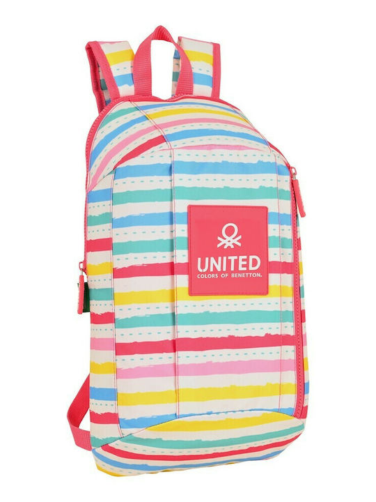 Benetton Rayitas School Bag Backpack Elementary, Elementary Multicolored