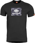 Pentagon Ageron Sports Camo T-shirt σε Μαύρο χρώμα