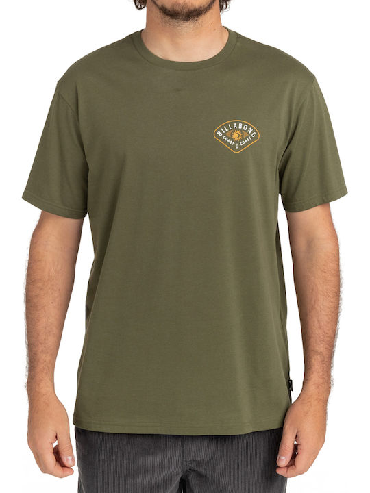 Billabong Worshipper Herren T-Shirt Kurzarm Khaki