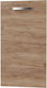 Alphab2b Charlotte Rechteckiges Schranktür aus Spanplatte in Braun Farbe 40x71,4x1,6cm SO-CD40-3