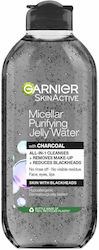 Garnier Micellar Water Ντεμακιγιάζ SkinActive Jelly Charcoal 400ml