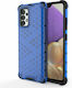 Hurtel Honeycomb Silicone Back Cover Blue (Gala...