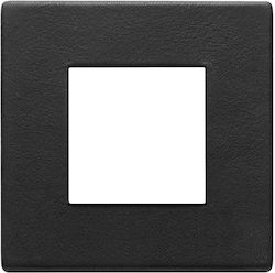 Vimar Eikon Exe Switch Frame 1 Position in Blac...