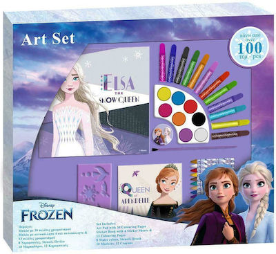 Διακάκης Frozen 2 Set de colorat 54x47cm 100buc 000563231