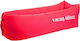Thirea Vacay Inflatable Lazy Bag Red 170x80cm