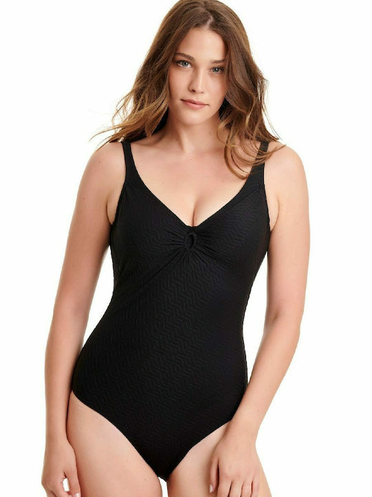 Black One Piece Swimsuit