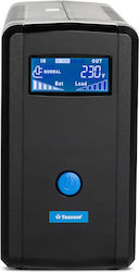 Tescom Leo Plus LCD 2000AP UPS Line-Interactive 2000VA 1200W