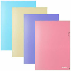 ErichKrause Plastic Sleeves for Documents A4 Diagonal Pastel (Μiscellaneous colours)