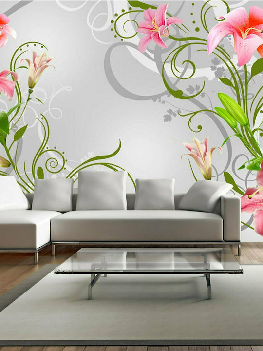 Wall Mural Subtle beauty of the lilies III Fabric 100x70cm