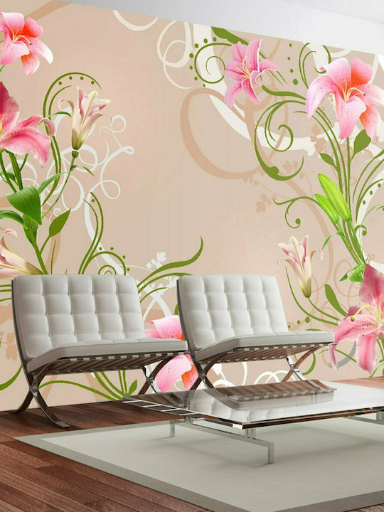 Fototapet de Perete 250x175cm Subtle beauty of the lilies Tesatura