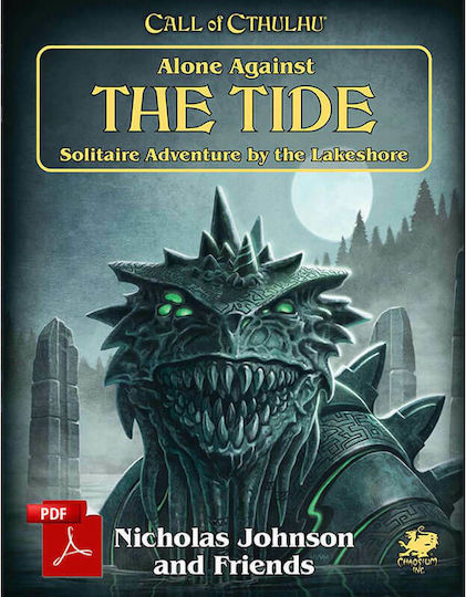 Chaosium Inc. Call of Cthulhu Alone Against the Tide CHA23174