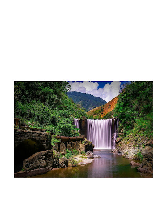 Fototapet de Perete 150x105cm Reggae Falls Tesatura