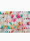 Autocolantă Fototapet de Perete 147x105cm Rainbow Triangles