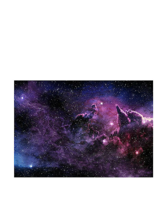 Autocolantă Fototapet de Perete 245x175cm Purple Nebula Violet