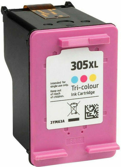 VS Συμβατό Μελάνι Εκτυπωτή InkJet HP 305XL 3YM63AE Πολλαπλό (Color) 1τμχ