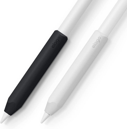 Elago Stylus Case Grip 2 Pack in Black/White color