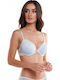 Daydream Push Up Bra Underwire Light Blue