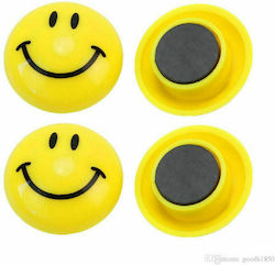 Smile Set of 4pcs Decorative Magnets