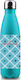 Back Me Up Pineapple Kids Water Bottle Thermos Stainless Steel with Screw Cap Non Spill Blue 500ml