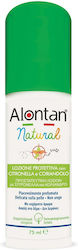 Alontan Natural Insektenabwehrmittel Lotion in Spray mit Sitronella und Coliandros 75ml