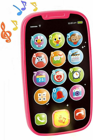 Hola Toys Toy Phone My First Phone with Sounds for 12++ Months