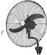 Hobby HWF-80553 Industrieller Ventilator Wandhalterung 200W mit einem Durchmesser von 65cm mit Fernbedienung