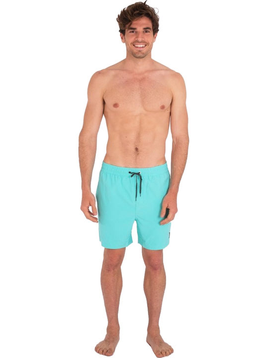 Hurley Мъжки Бански Плувни Шорти Тюркоазен