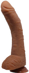 Baile Beautiful Encounter Alex Dildo realist cu Testicule și Ventuză Flesh 28cm