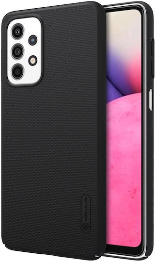 Nillkin Frosted Shield Umschlag Rückseite Kunststoff Schwarz (Galaxy A33 5G)