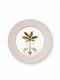 PiP Studio La Majorelle Teller Wüste aus Porzellan Rosa mit Durchmesser 21cm