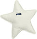 Nautica Crib Decorative Pillow Star Velour Ecru 37x37cm