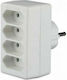 Oscar Plus T-Shaped Wall Plug 4 Positions