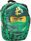 Lego Ninjago School Bag Backpack Kindergarten in Green color