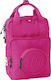 Lego Brick 1x1 Schulranzen Rucksack Kindergarten in Fuchsie Farbe 7Es