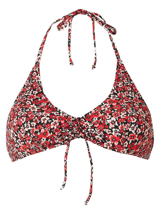 Funky Buddha Triangle Bikini Top Multicolour Floral