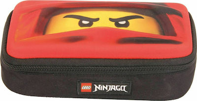 Lego Ninjago Pencil Case with 1 Compartment Red