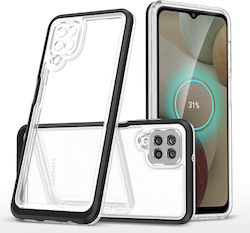 Hurtel Clear 3in1 Back Cover Silicone 1.1mm Bla...