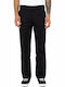 Work Trousers in Slim Fit Black