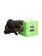 Kerbl Cat Toy Mouse Sisal Cube Green/Yellow