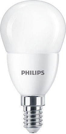 Philips CorePro Λάμπα LED 7W για Ντουί E14 και Σχήμα P48 Θερμό Λευκό 806lm