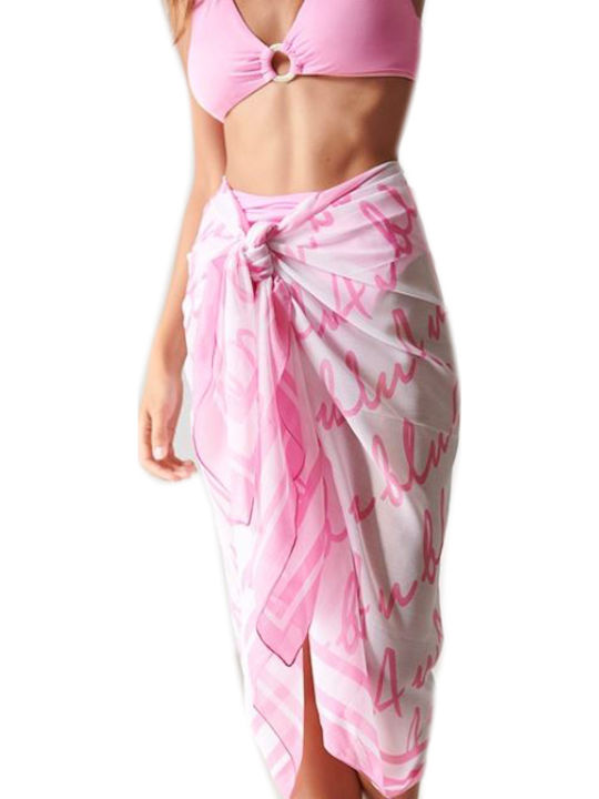 Blu4u Pink Women's Pareo